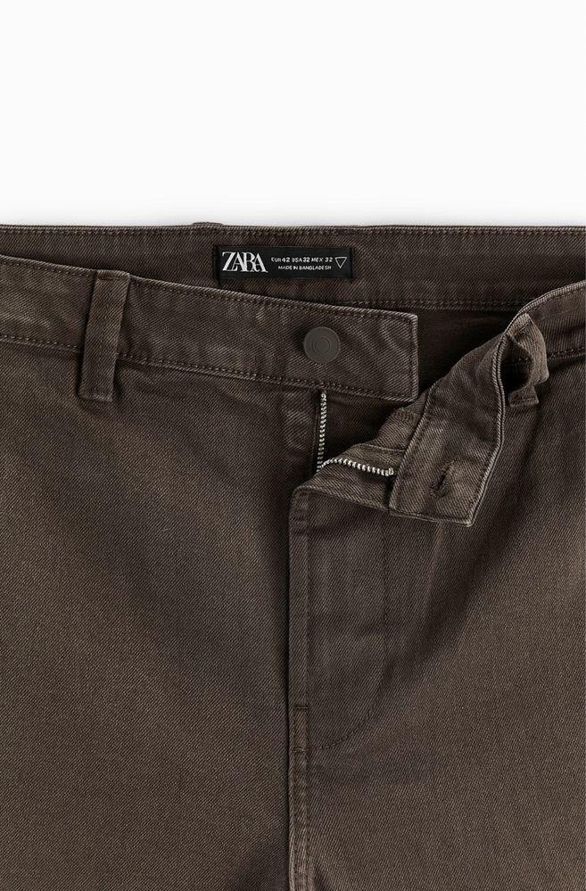 Брюки широкие ZARA