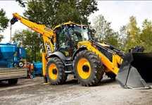Услуги экскаватора погрузчика 3в1 тратор петушок jcb