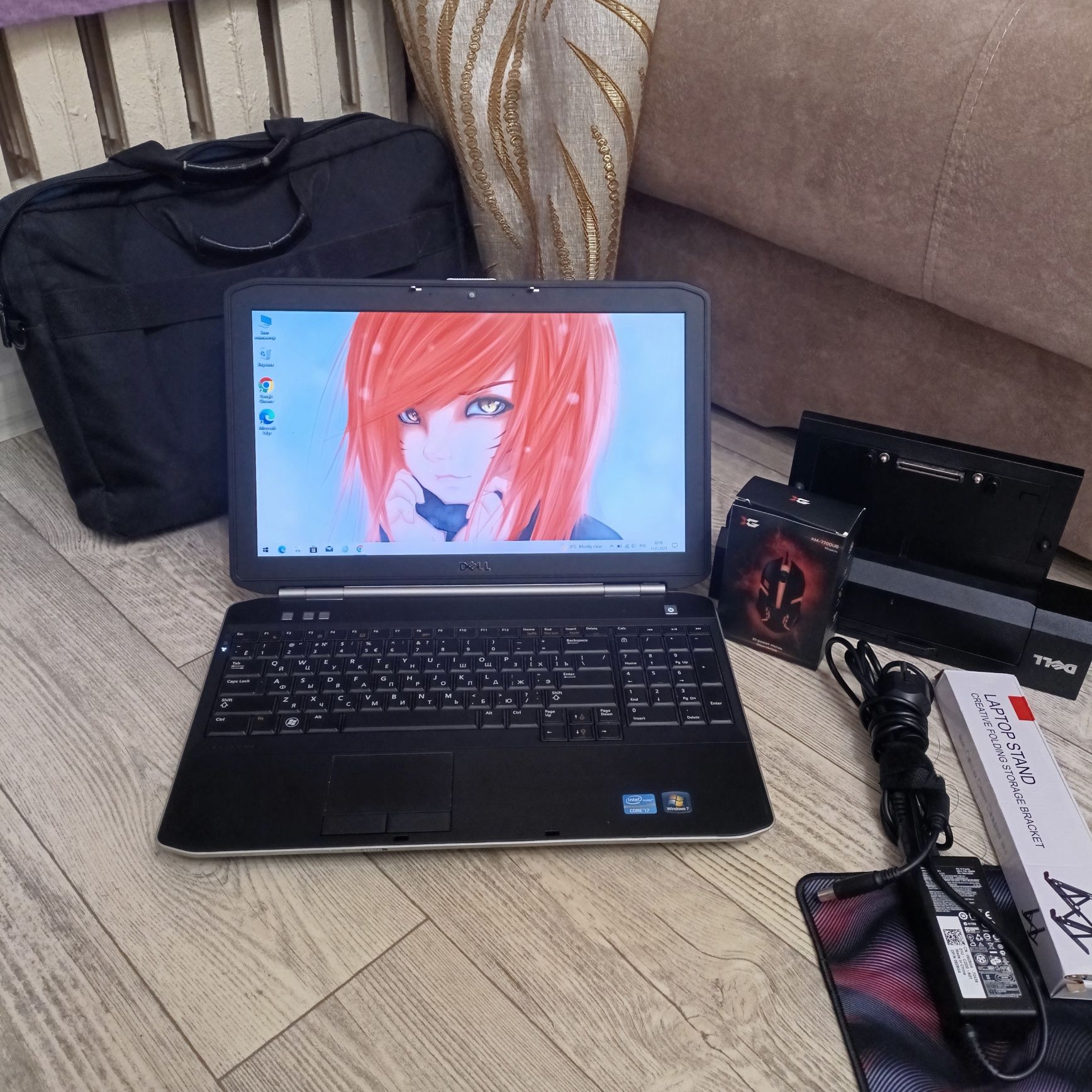 DELL Latitude 15_E5520/Core i7/SSD-128GB/Сумка,док-станция, мышка.