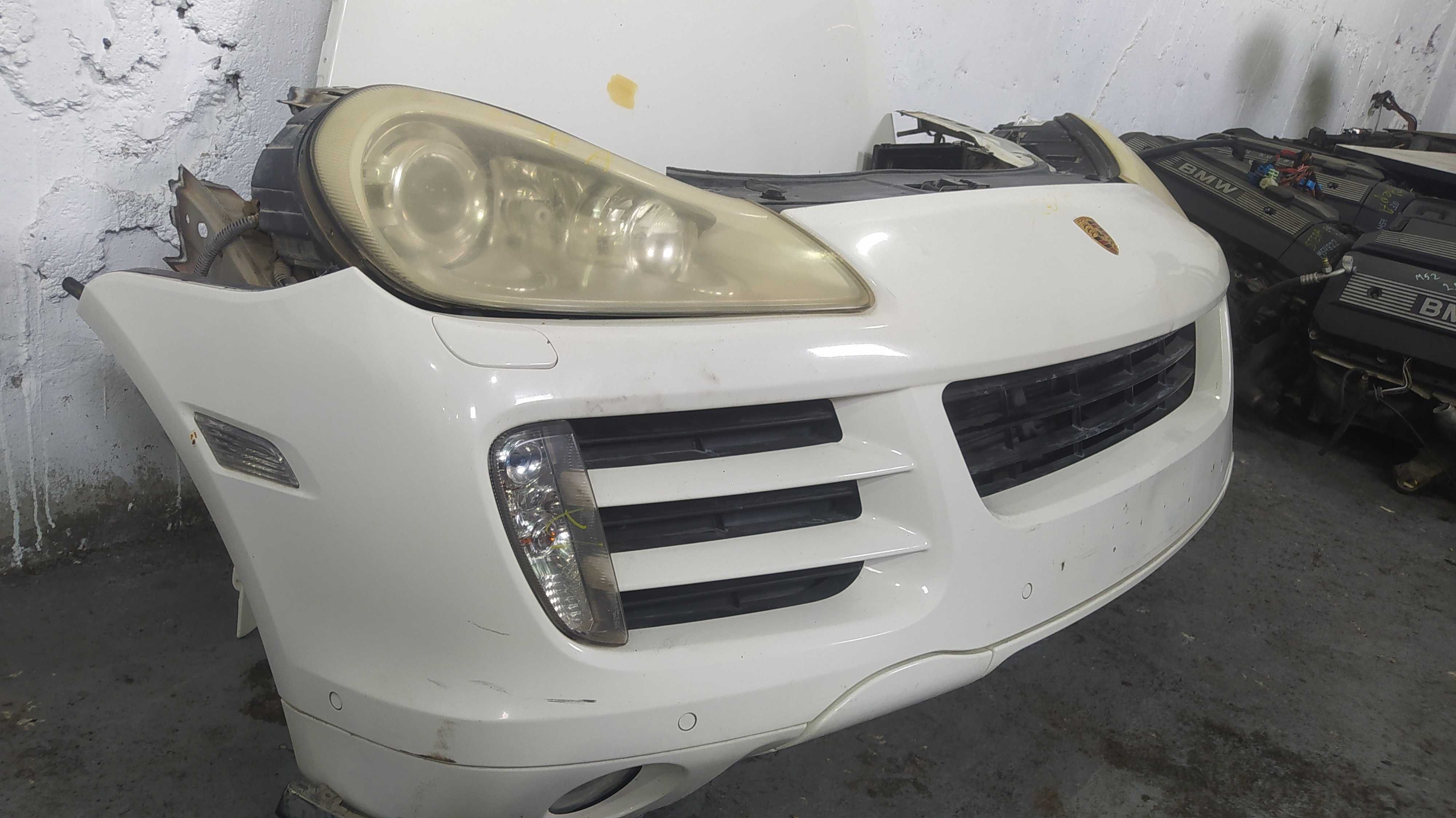 Ноускат морда капот Porsche Cayenne 957 рестайлинг Порш Каен 07-10г