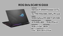 Asus rog strix scar 15 G533