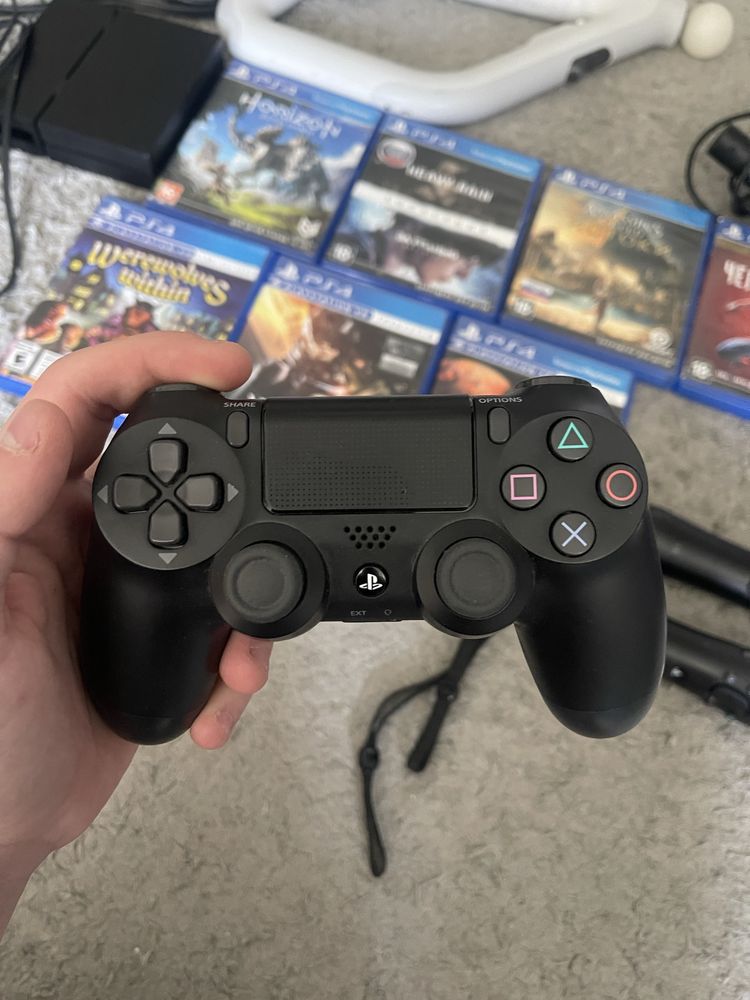 PlayStation4 Pro 1TB, Vr, Игры, Джостик, Автомат