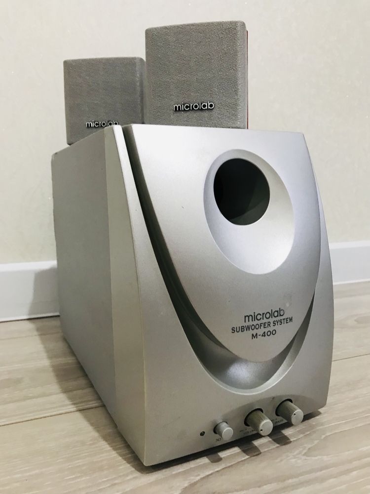 microlab M-400 Сабвуфер с колонками