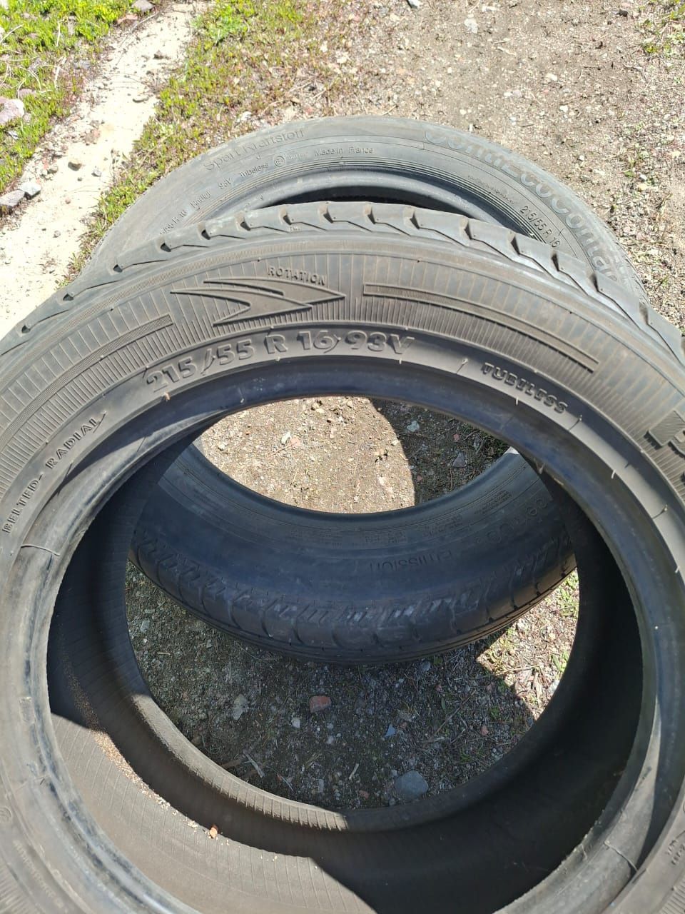 Продам шины 215/55/16