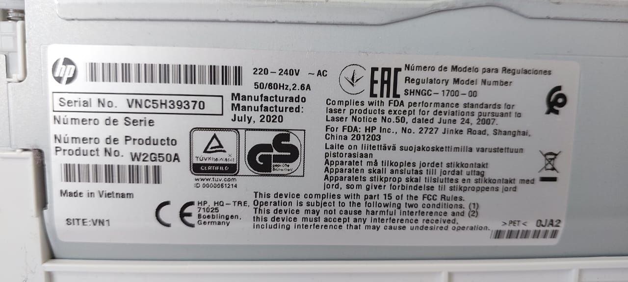 Принтер HP LaserJet Pro 15a