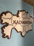 Ковер карта Казахстана