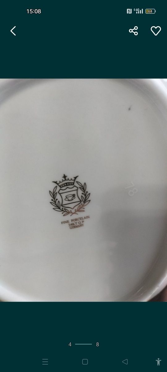 Продам  сервиз столовый Охота бу