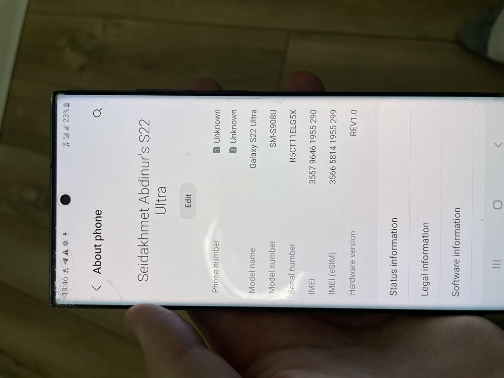 Samsung S22ultra