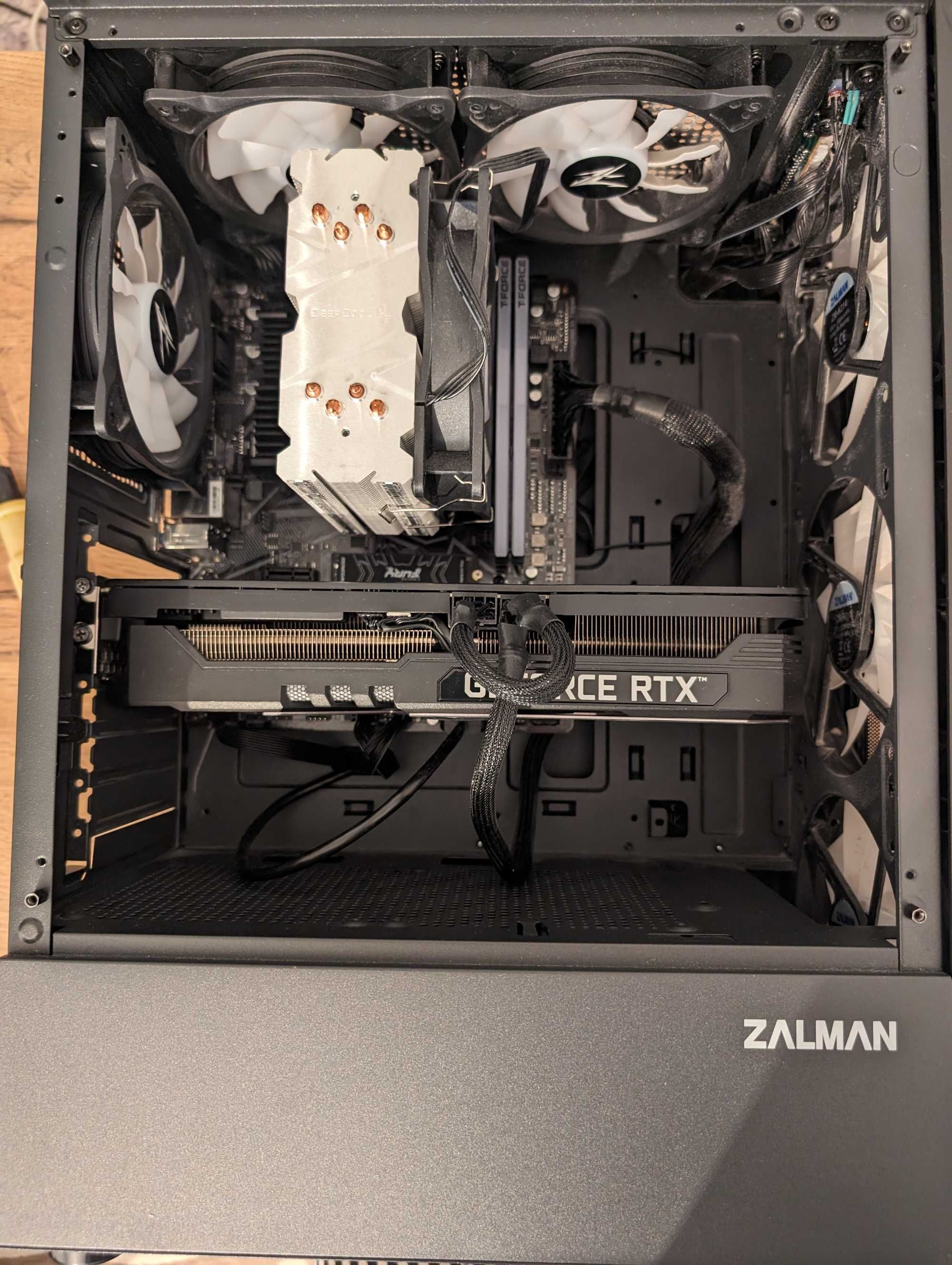 Игровой компьютер с мощной видеокартой Palit GeForce RTX 3070