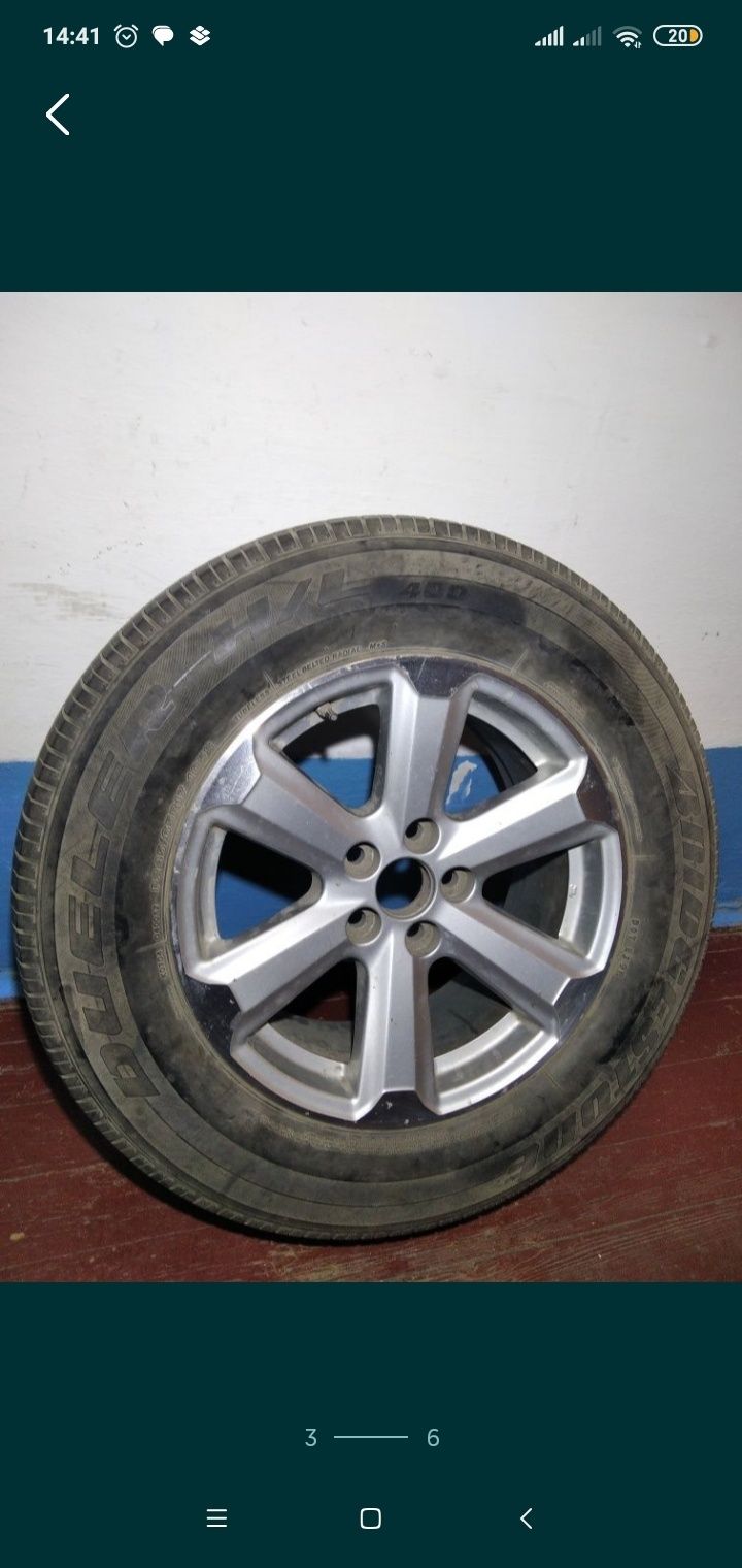 Запаска Bridgestone 245/65 R 17