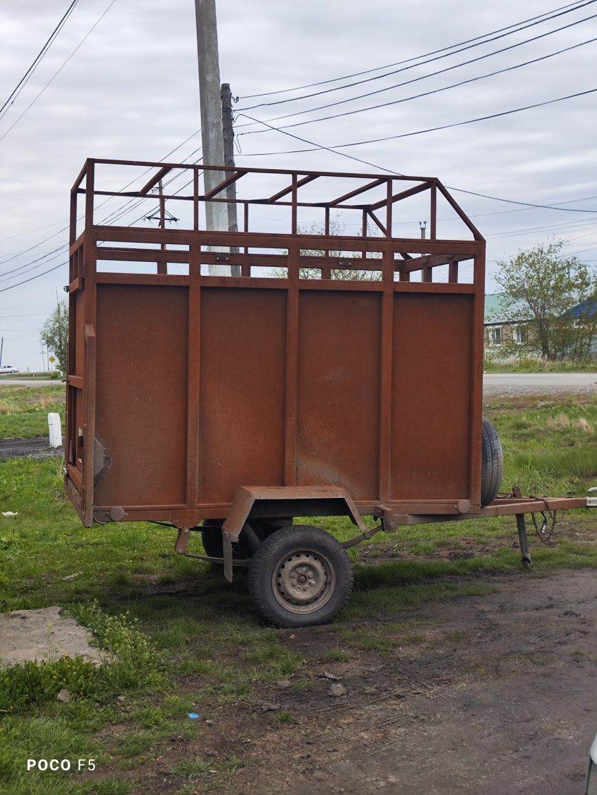 Прицеп мощный скотовоз