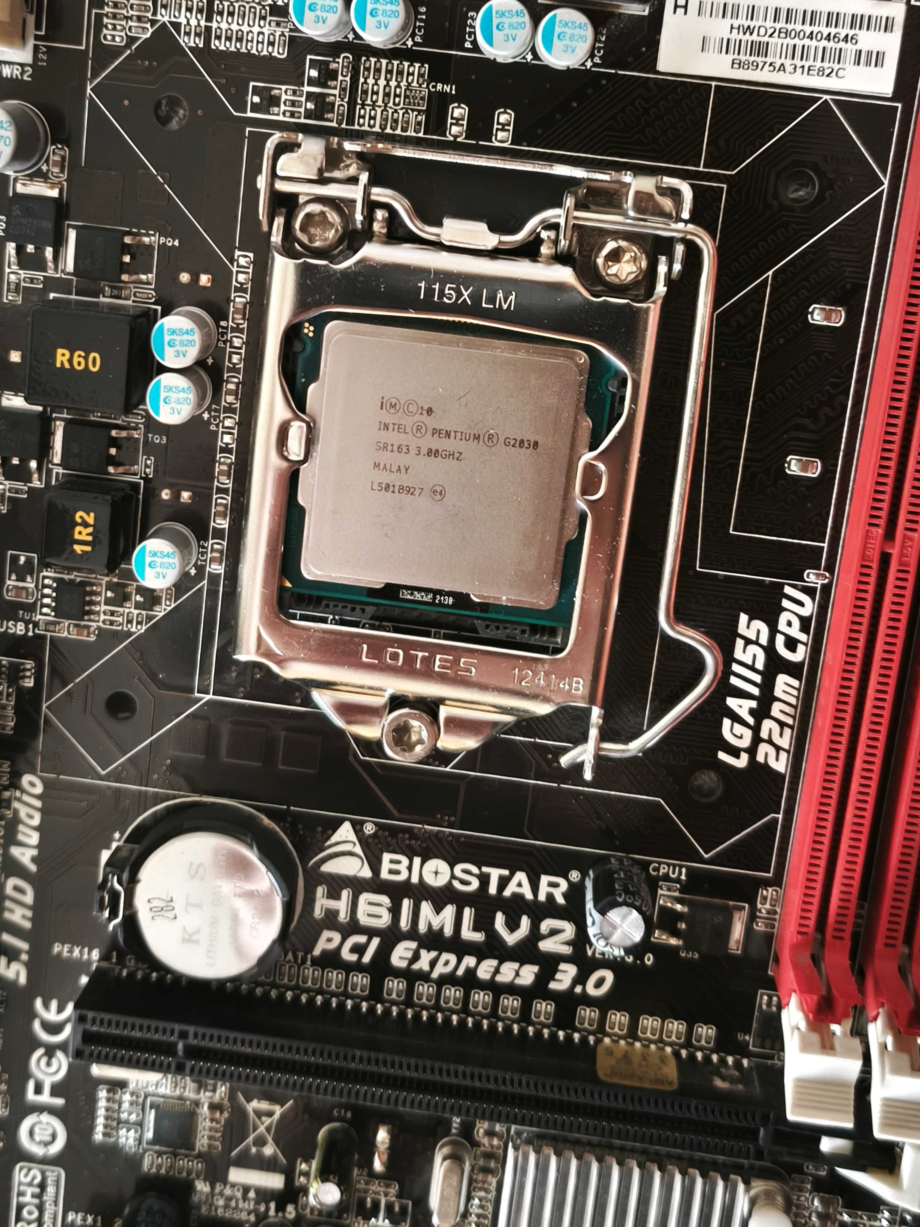 материнская плата Biostar H61MLV2 Ver. 8.x