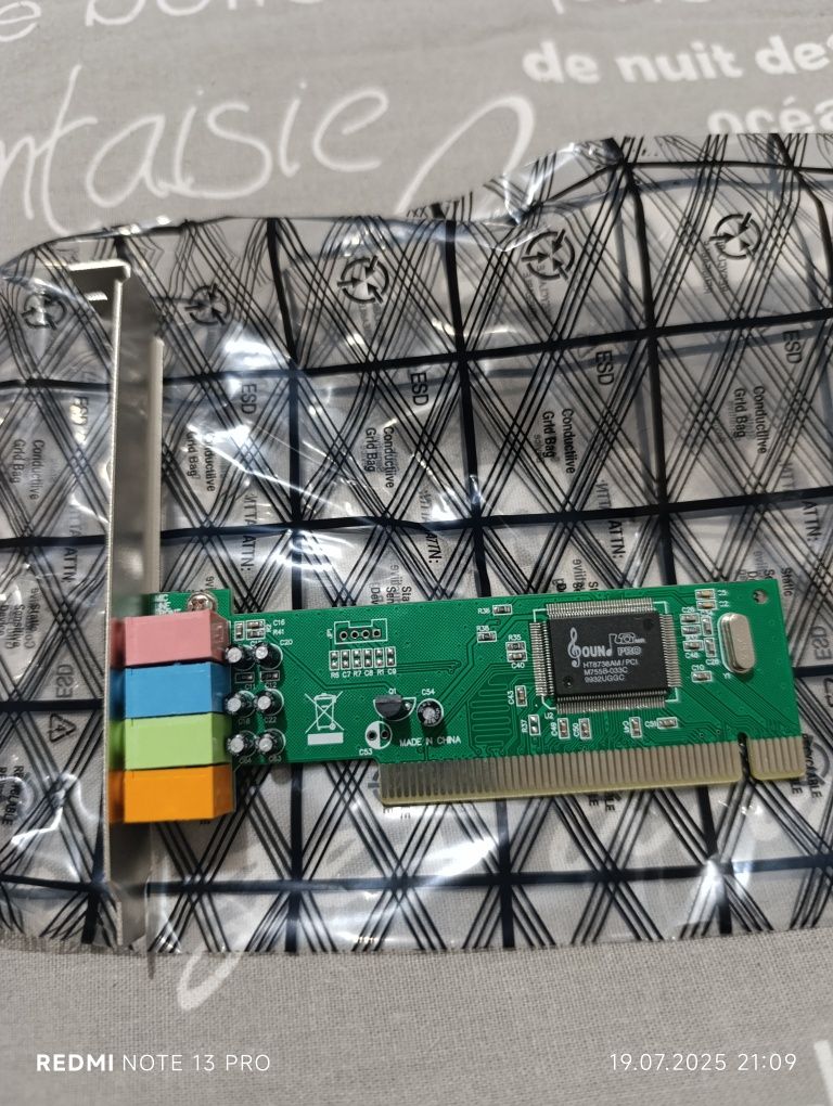 Звуковая карта PCI 4.1