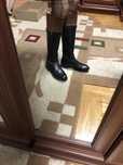 Кожаные демисезонные сапоги Clarks, 37 размер