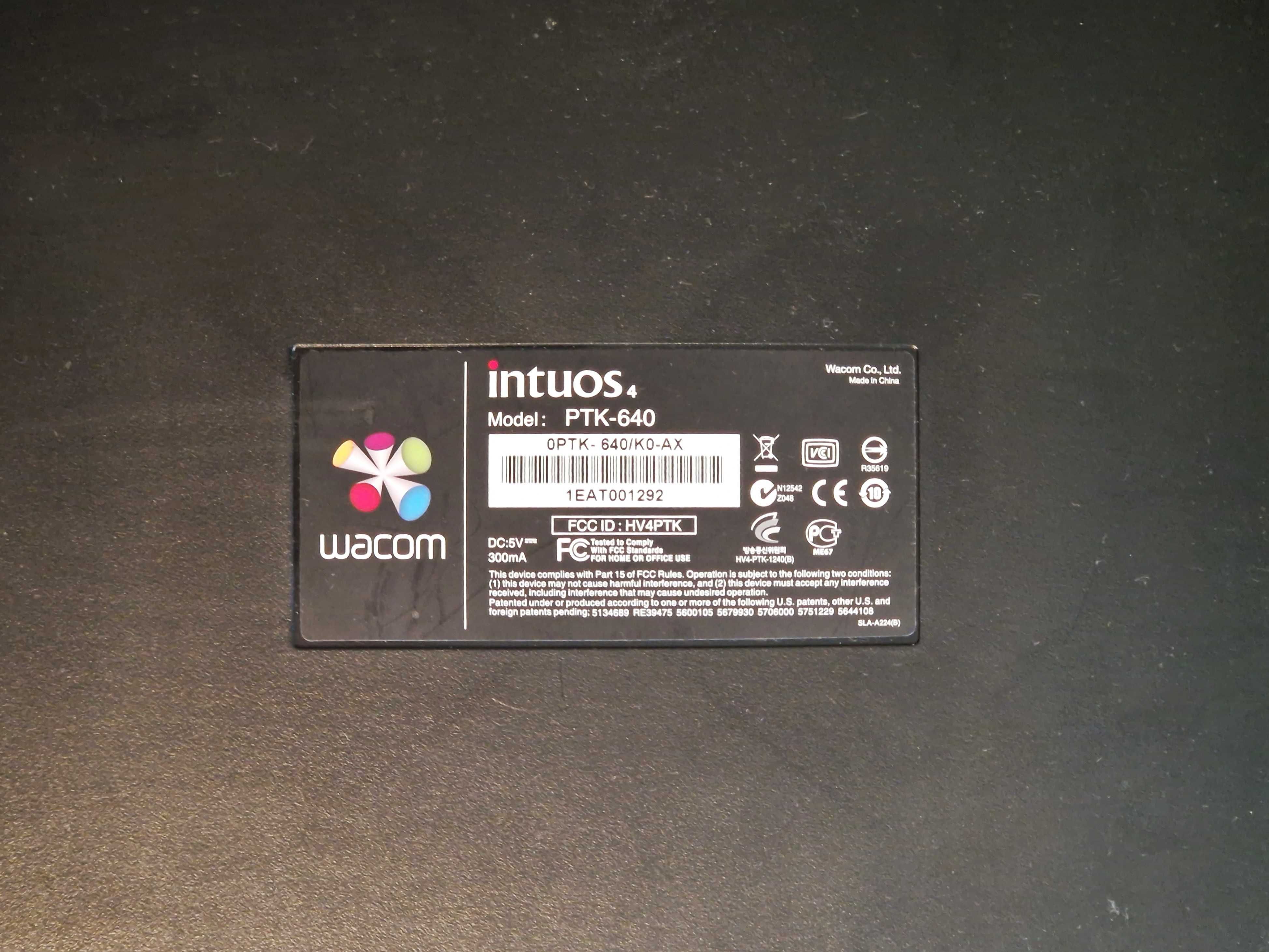 Планшет графический Wacom Intuos4 M (PTK-640)