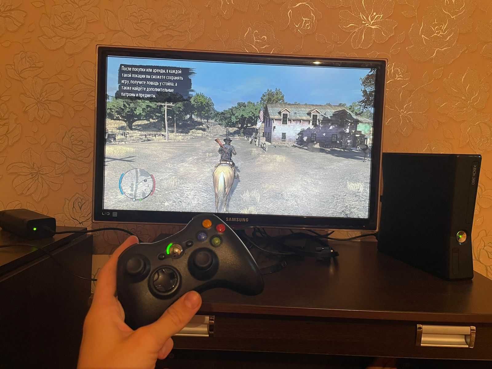 Xbox 360 slim с коробкой