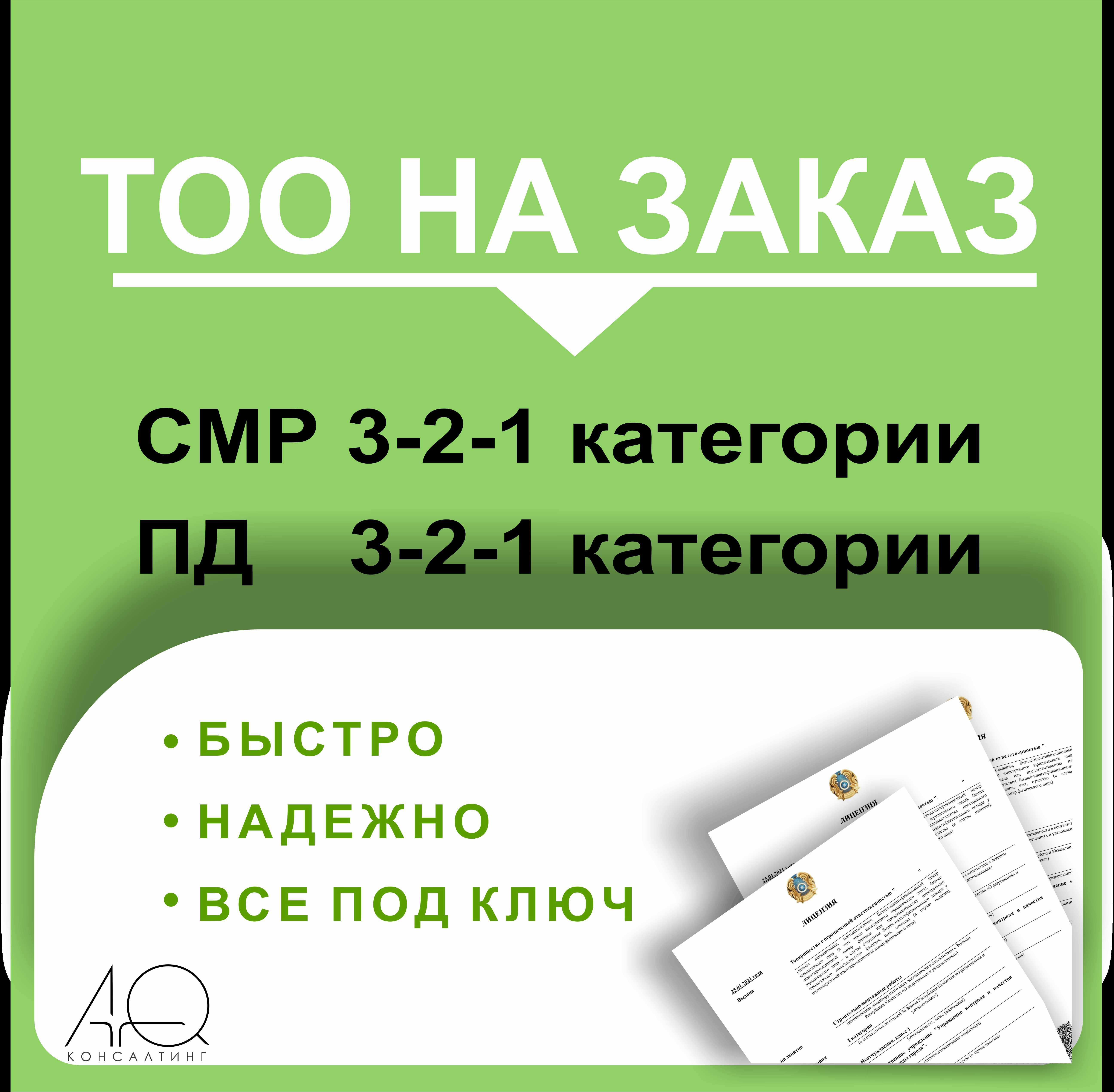 Лицензия СМР 1,2,3 категории / ПД / Аккредитация технадзор