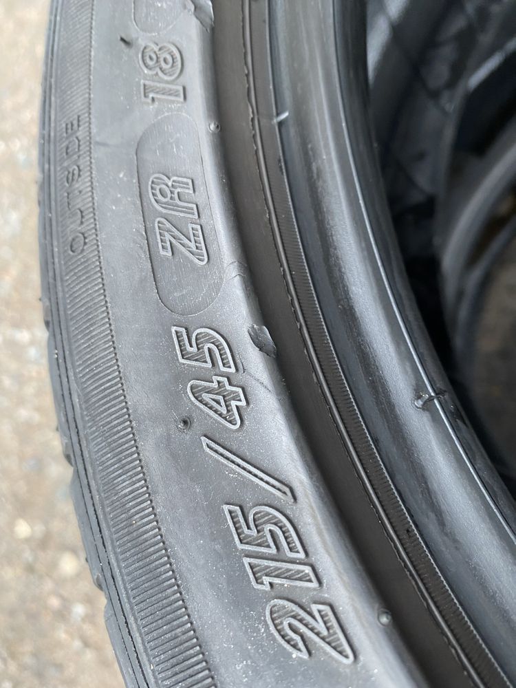 215/45/18 комплект бу мишлен