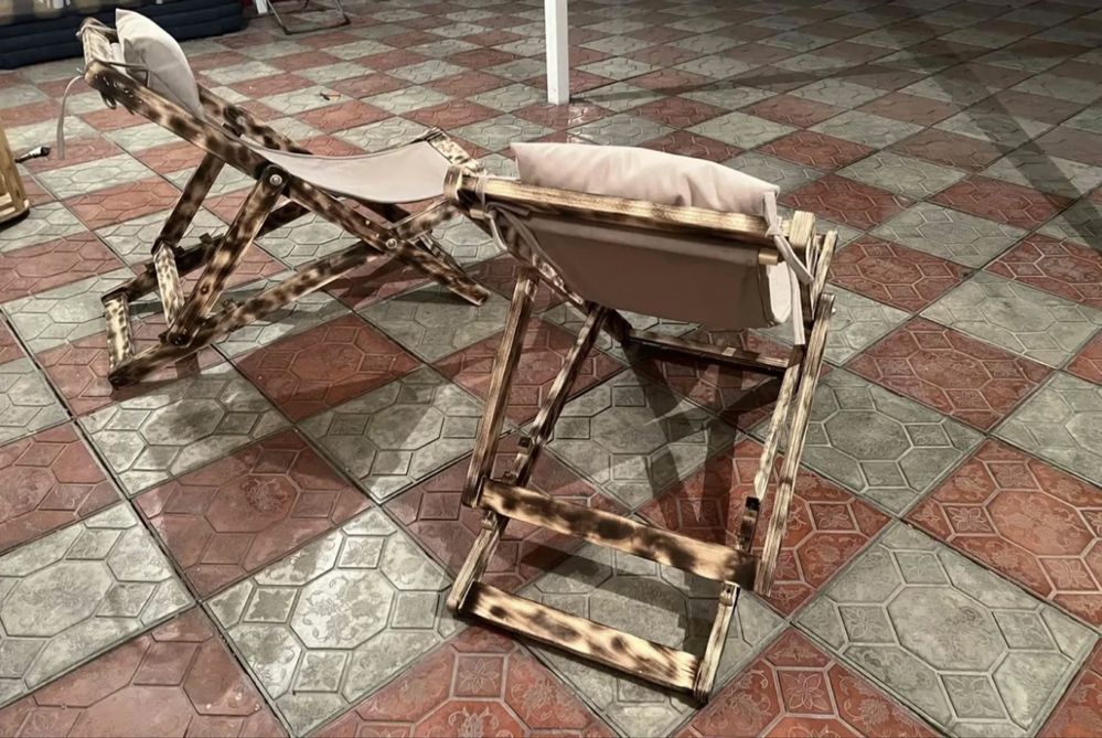 Шезлонг для дома сада