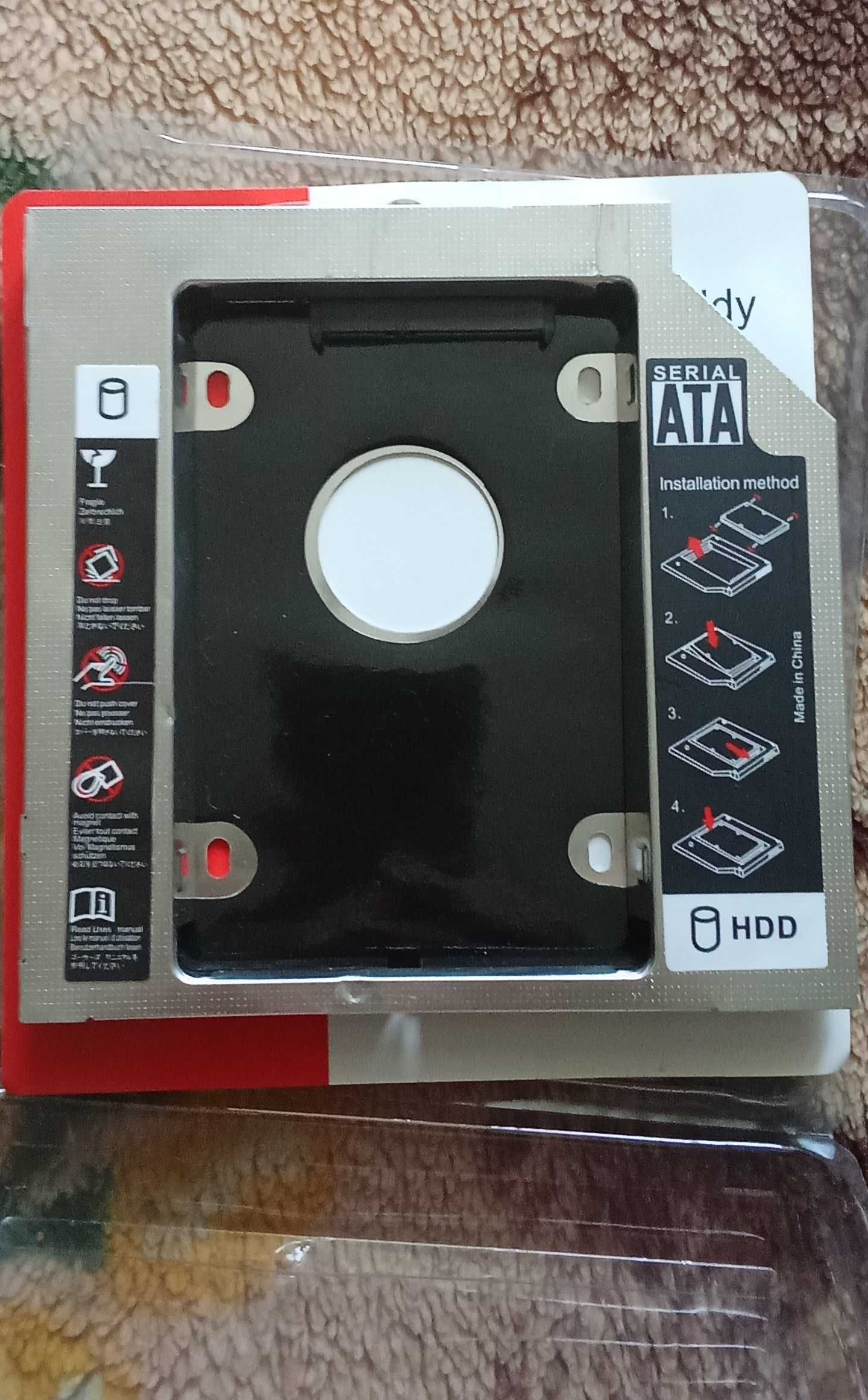 Переходник DVD to HDD, SSD Optibay 12.7 mm