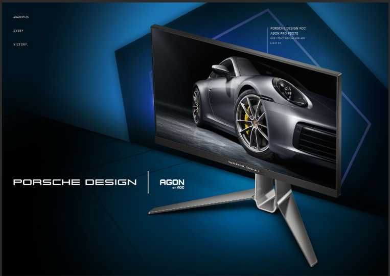 Игровой монитор Porsche Design AOC Agon Pro PD27S 2K QHD IPS 170Hz