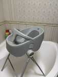Chicco(Италия)Стульчик для купания Bubble Nest Cool Grey