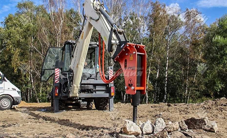 Гидромолот для экскаватора-погрузчика Hidromek 102B