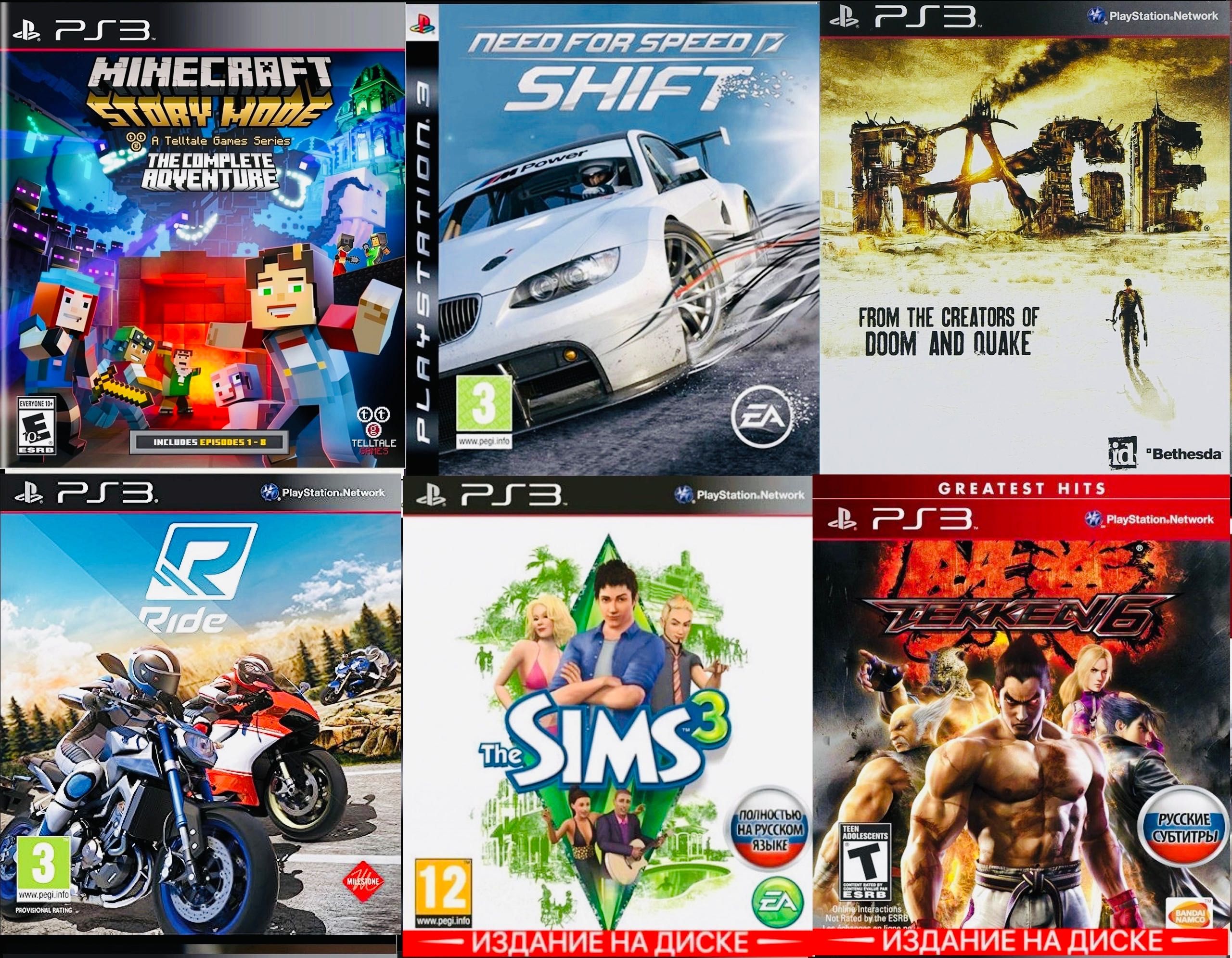Sony PlayStation 3 Slim 1TB +60игр +2джойстика