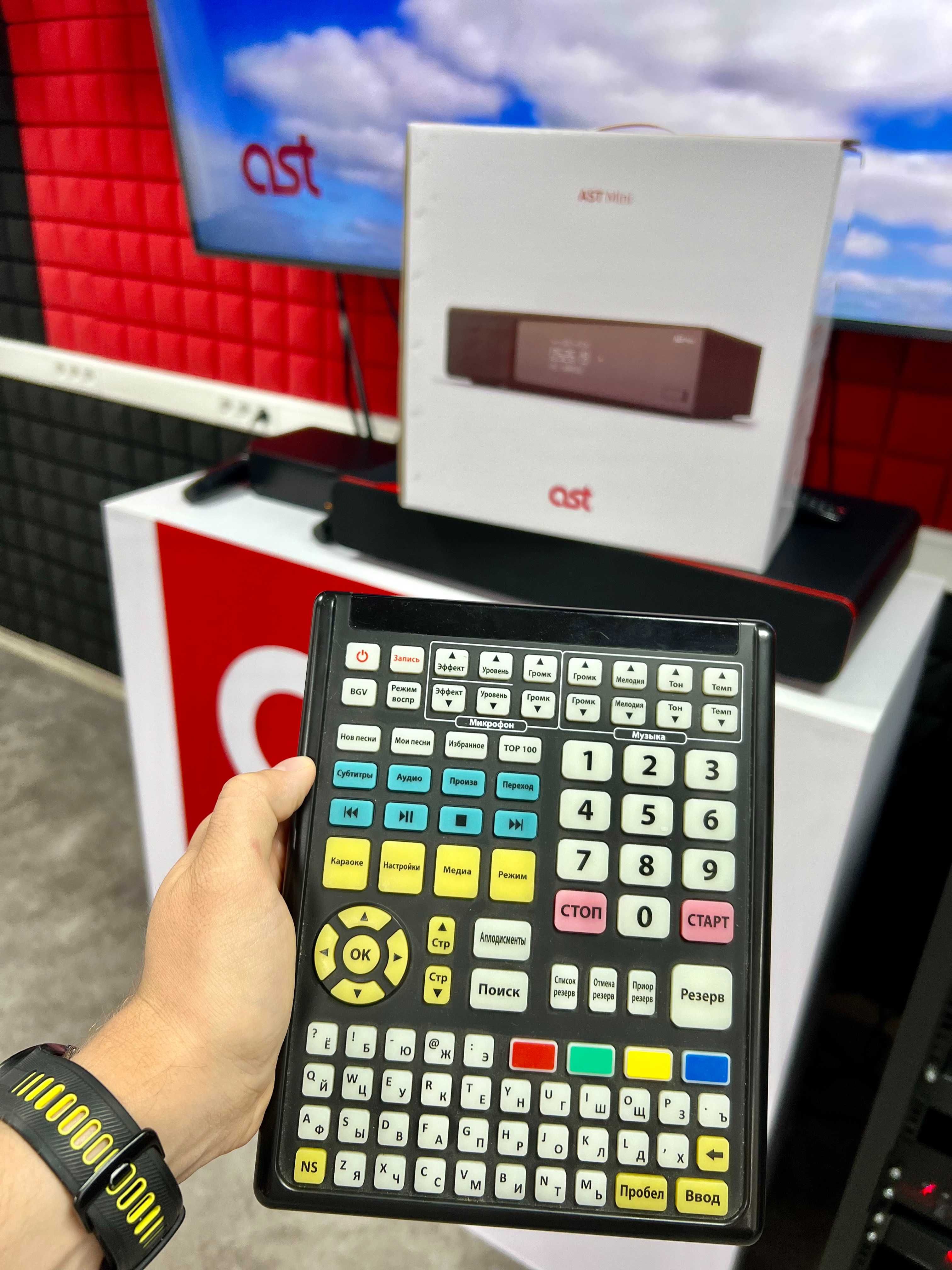 Профессиональное караоке AST Mini для дома, караоке-бара и кабинок