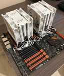 Комплект Huananzhi X99-F8D PLUS + Xeon 2680v4 14/28, 2686v4 18/36