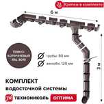 Водосточная система ТЕХНОНИКОЛЬ пластик