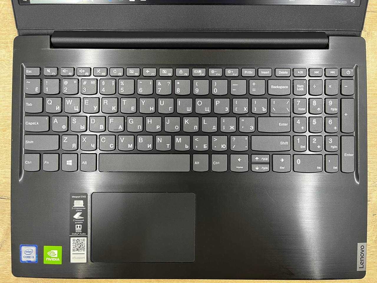 Ноутбук Lenovo IdeaPad S145-Core-i3-8145U/8GB/SSD 128GB/UHD Graphics