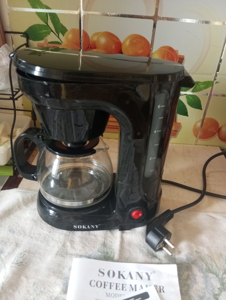 Продается капельная кофеварка Sokany CM-102