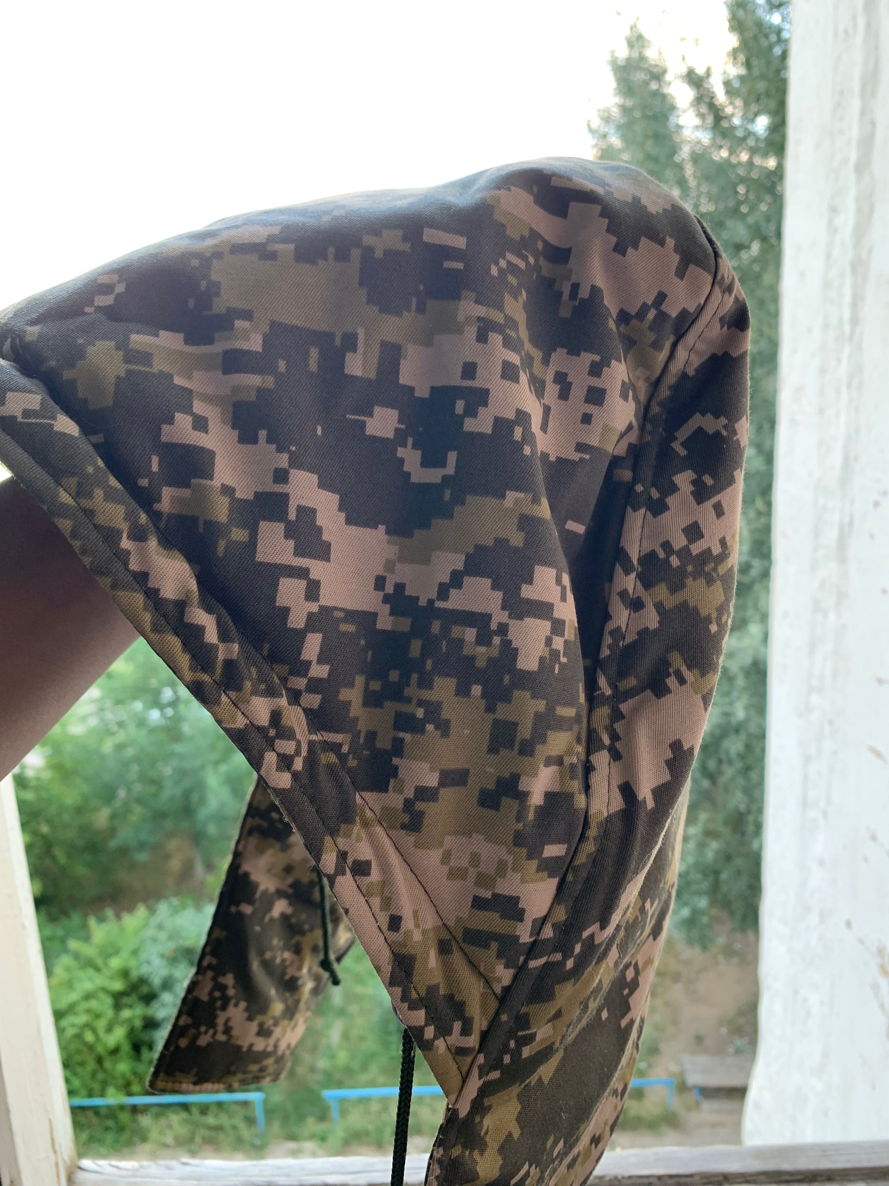 Зимний бушлат военный