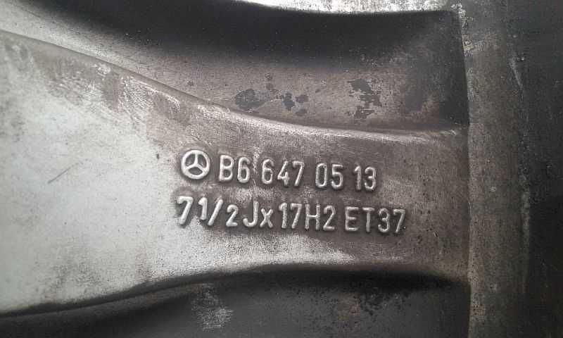 Продам оригинальные легкосплавные диски фирмы "Ronal" на Mercedes