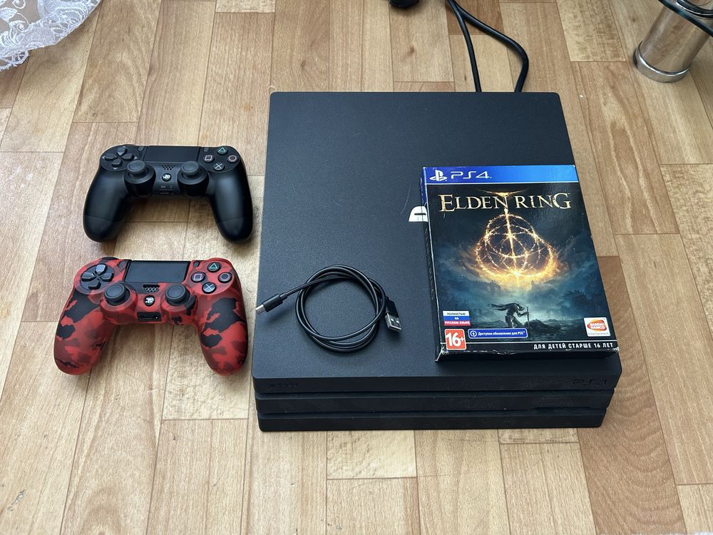 Продаю PS4 Pro 1TB