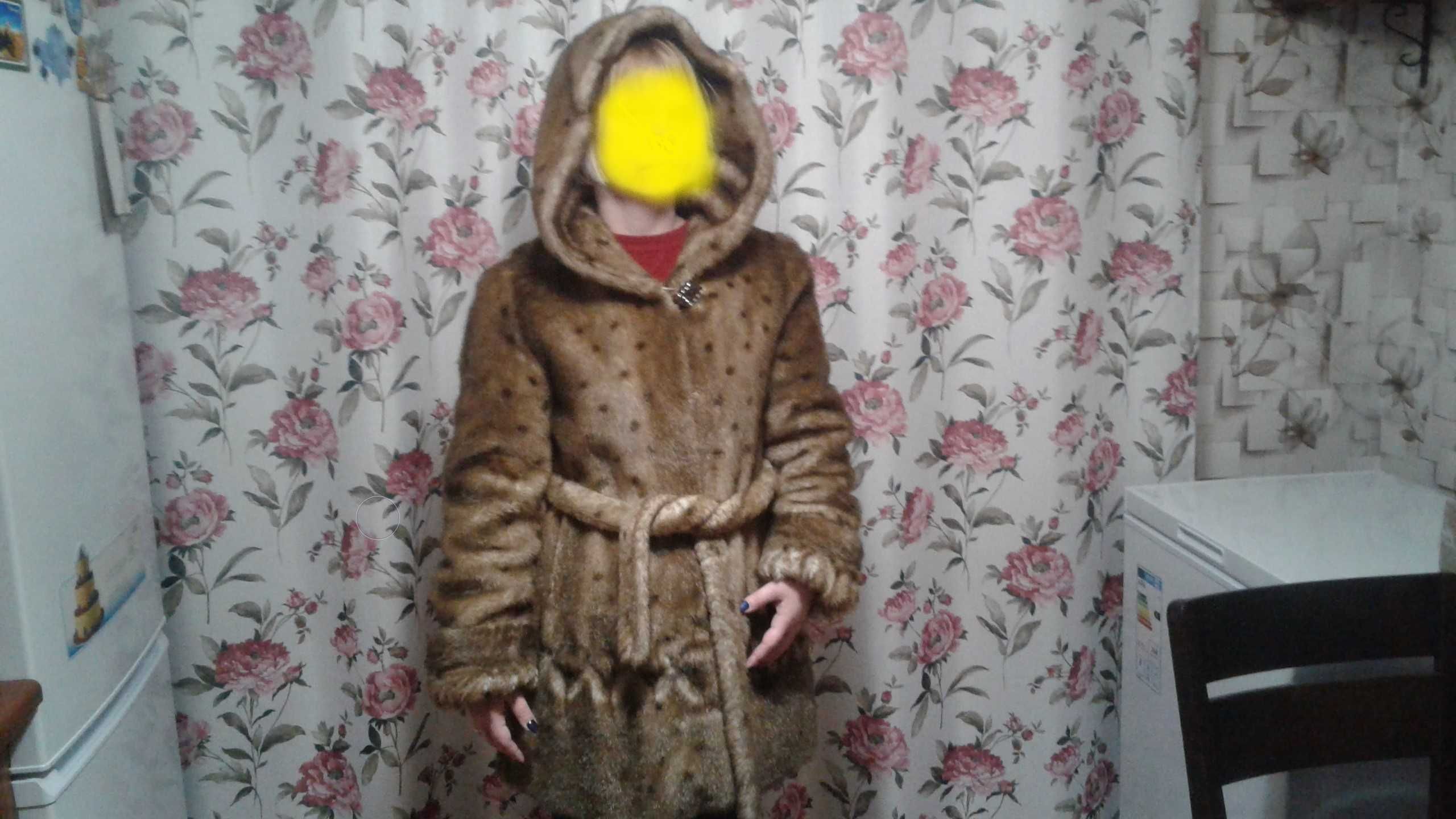 Продам шубу искусственную б/у