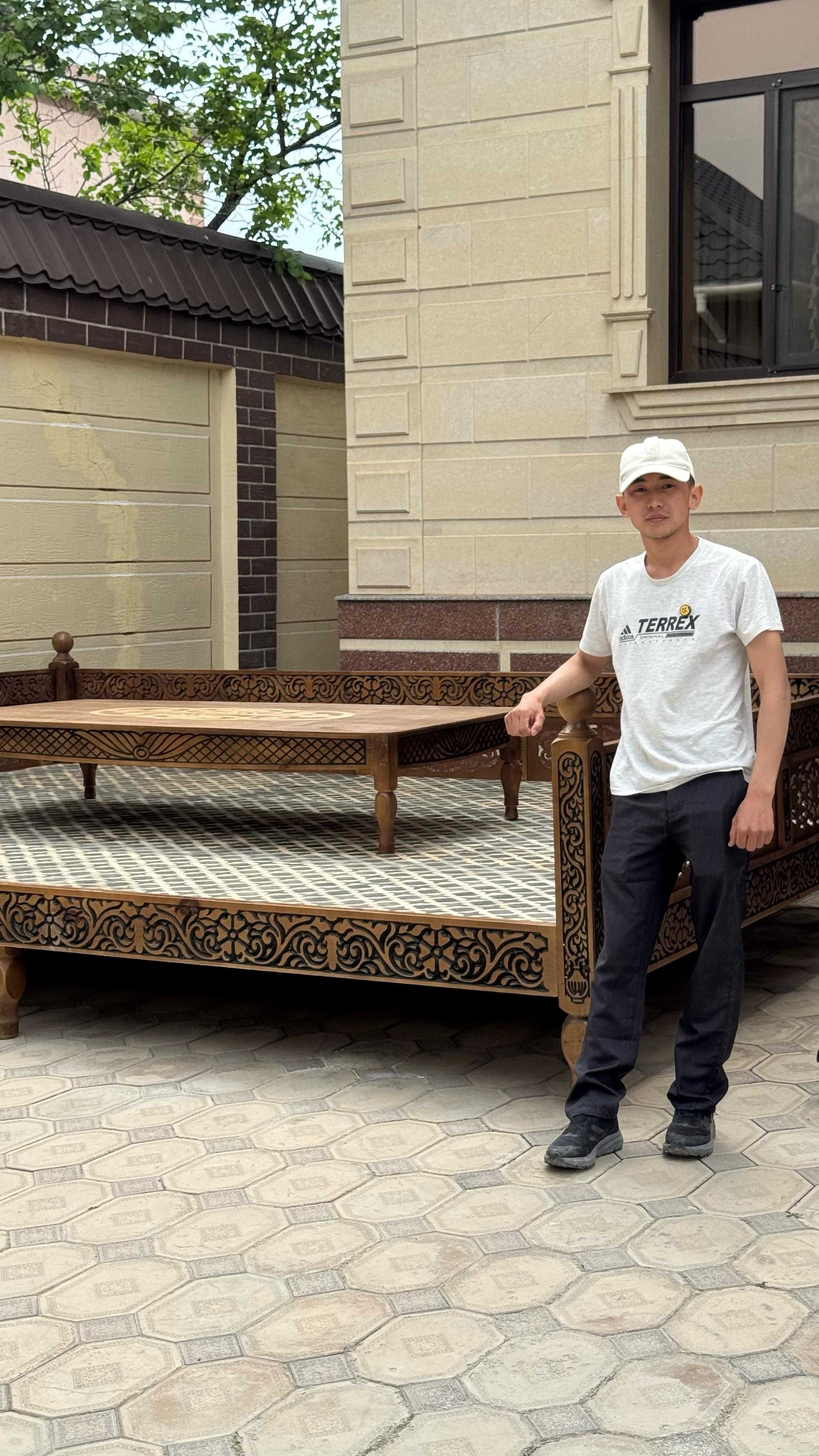 Изготавливаем Тапшан и Летний Стол Тапчан Сауна Биседки Топчан 18З