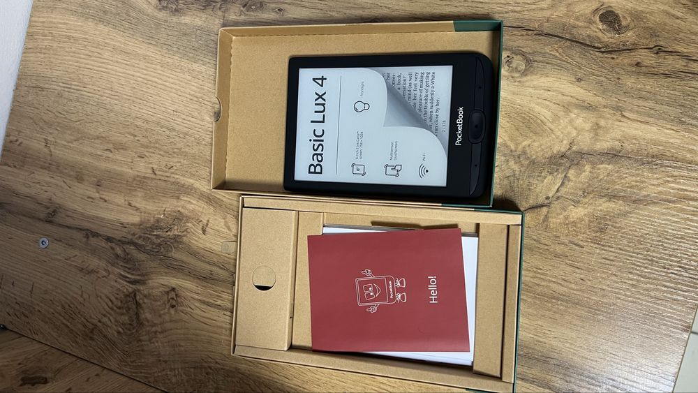 Электронная книга POCKET BOOK PB618-P-CIS черный