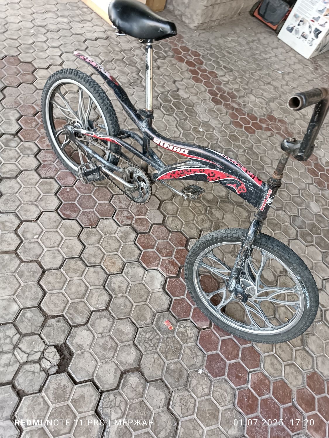 Велосипед  бу на ходу