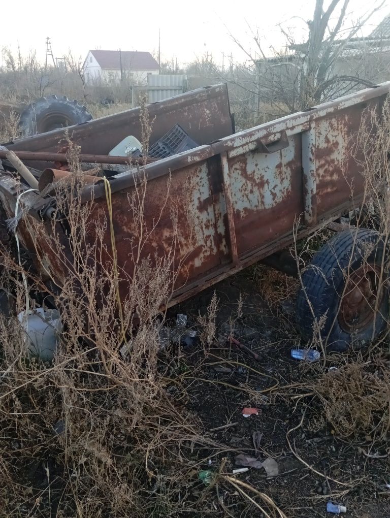 Мини прицеп для трактора