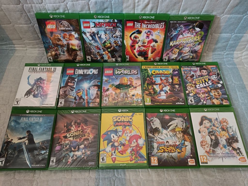 Xbox one и series x игры на дисках