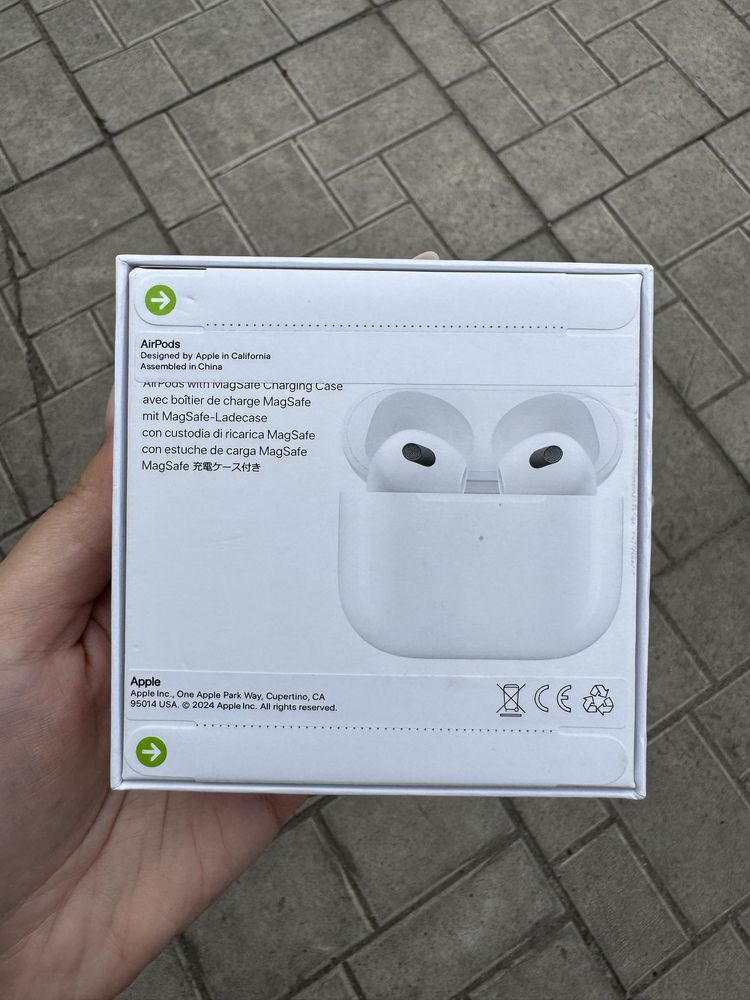 Airpods 3, оригинал, запечатанные
