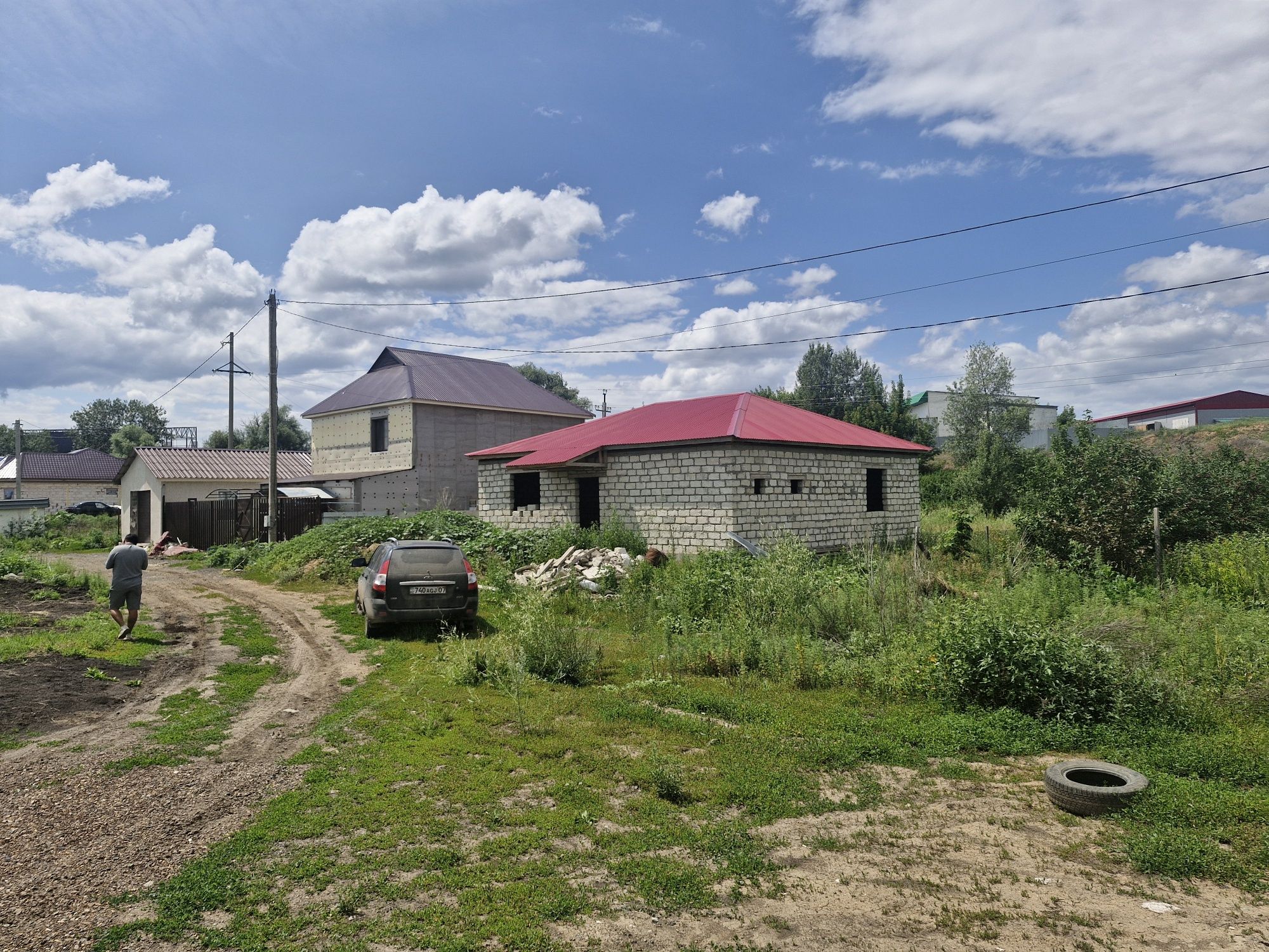Продам Дом черновой Вариант В хорошем районе Возле Гипермаркет Дина