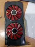 Продам не рабочию видеокарту rx580 8gb