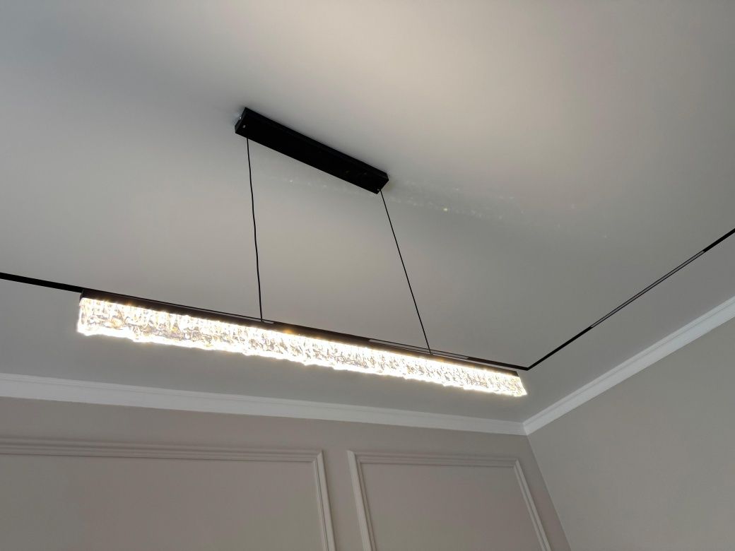 LED-лампа «Ледяные трещины» для гостиной  
*(3 цветовые температуры
