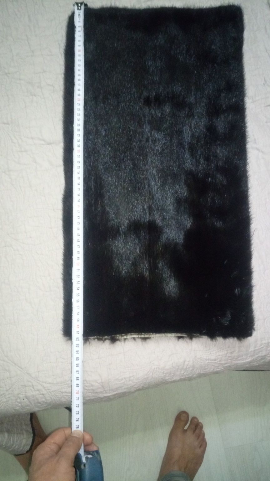 Продам мех норковый отрез 60*121