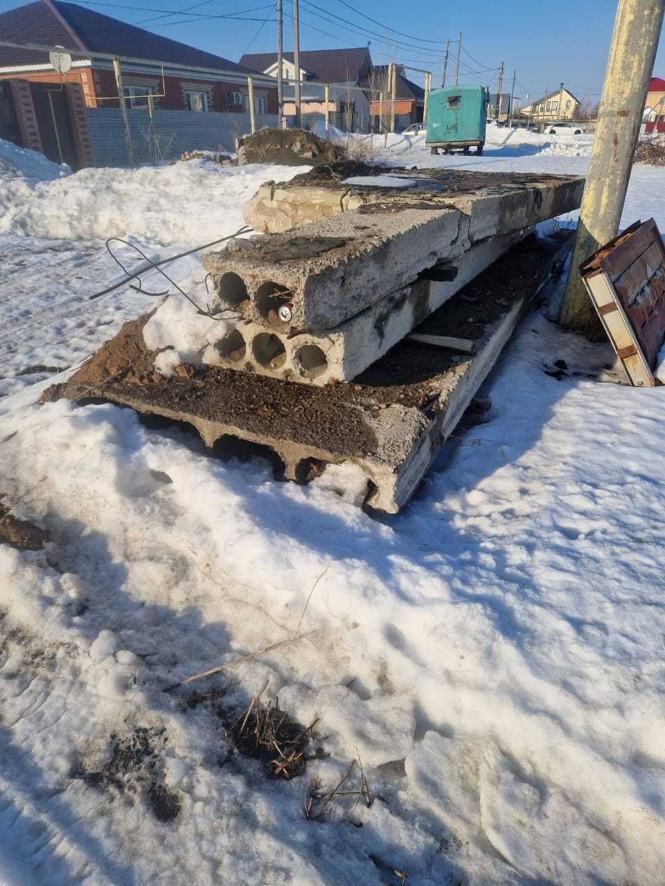 плита перекрытия отдам бесплатно.