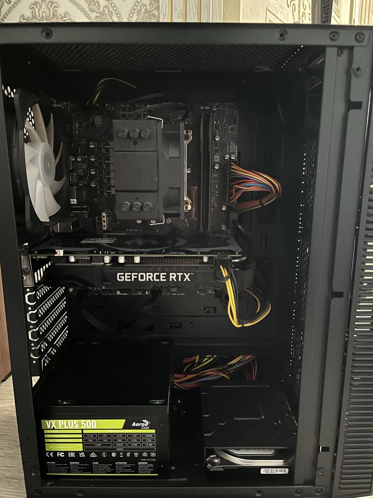 Мощный игровок компьютер (пк) rtx 2060super, i5 12400f