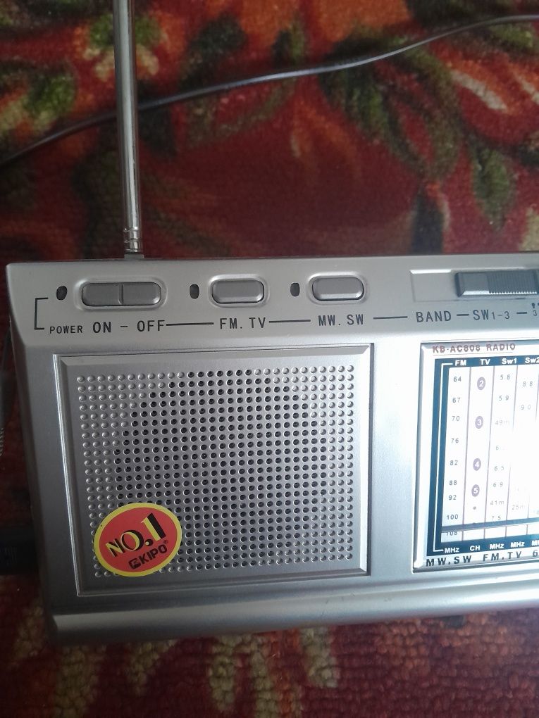 Радиоприемник 2шт радио Радио FM TV SW AM ФМ с антеной работает от сет